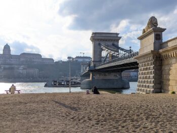 Budapest Chain Bridge Lion
