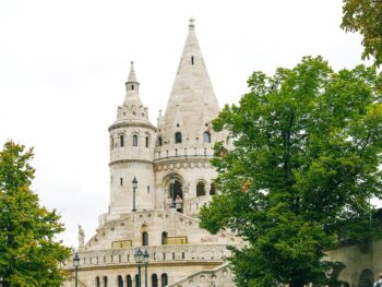 Budapest Fisherman's Bastion in Spring