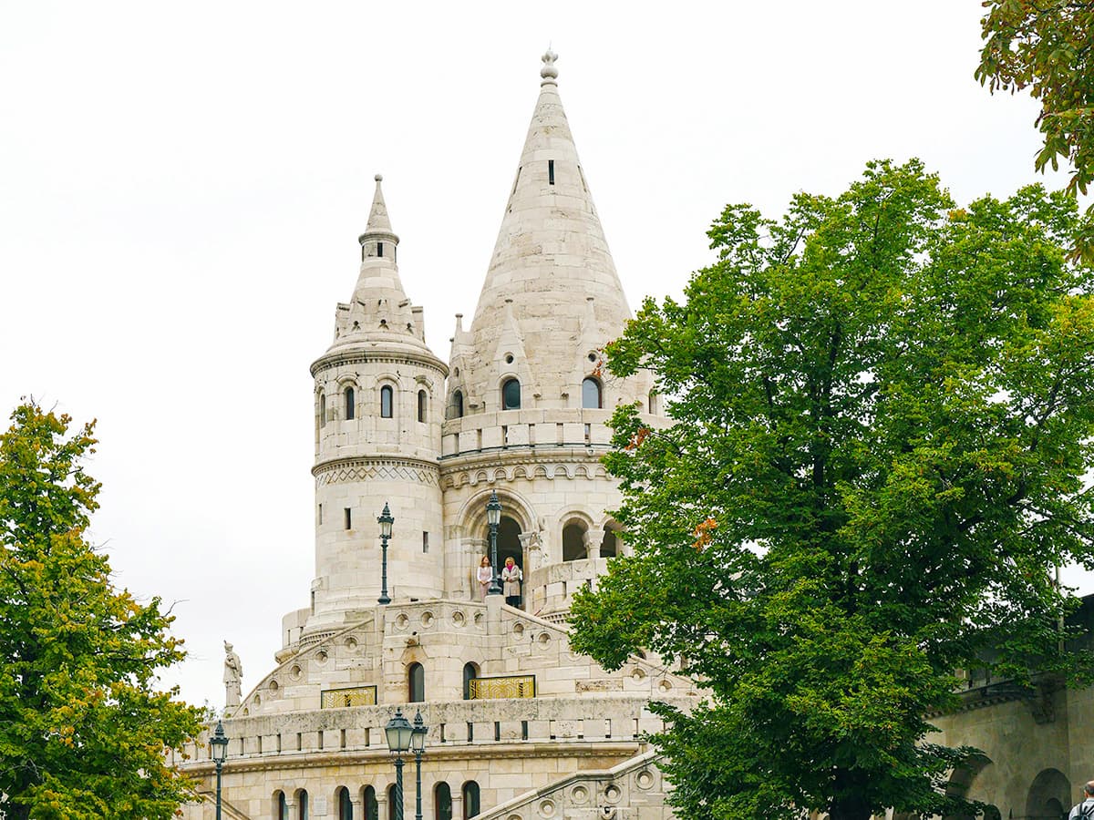 Budapest Fisherman's Bastion in Spring