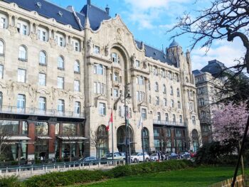 Budapest Gresham Palace Spring