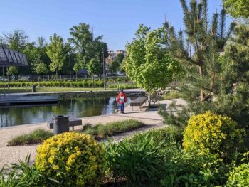 Budapest parks in spring