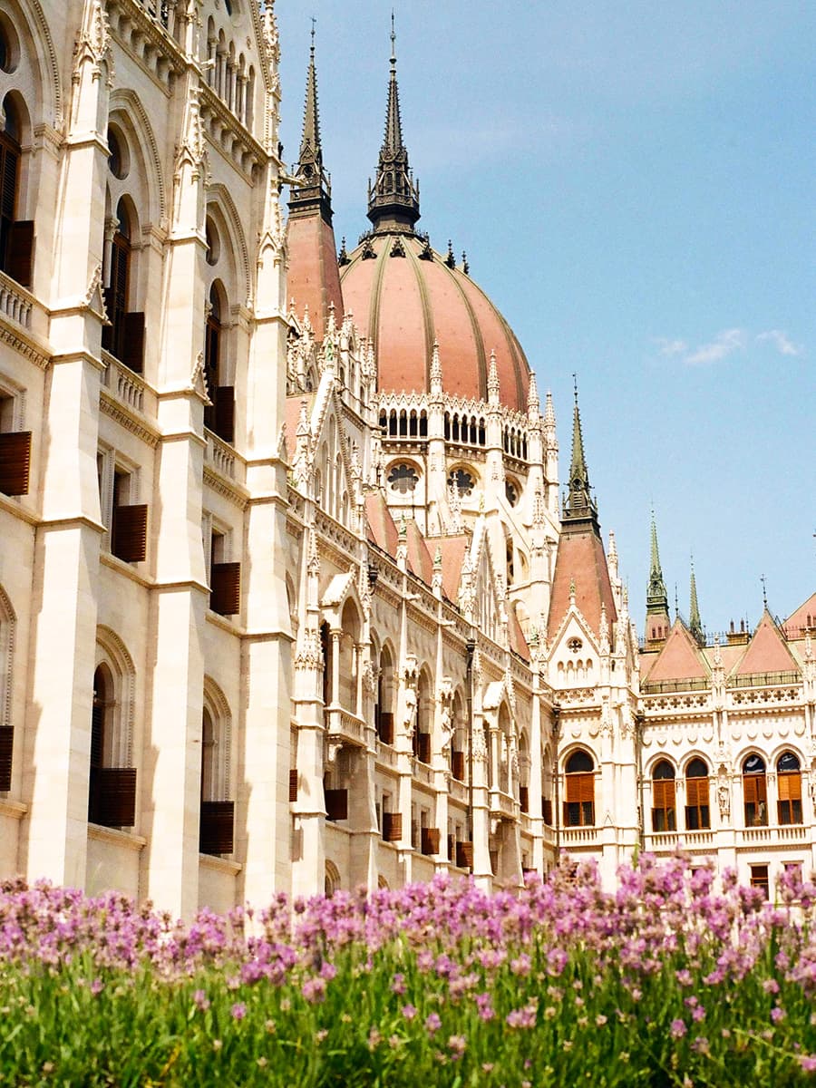 Budapest Parliament in Spring
