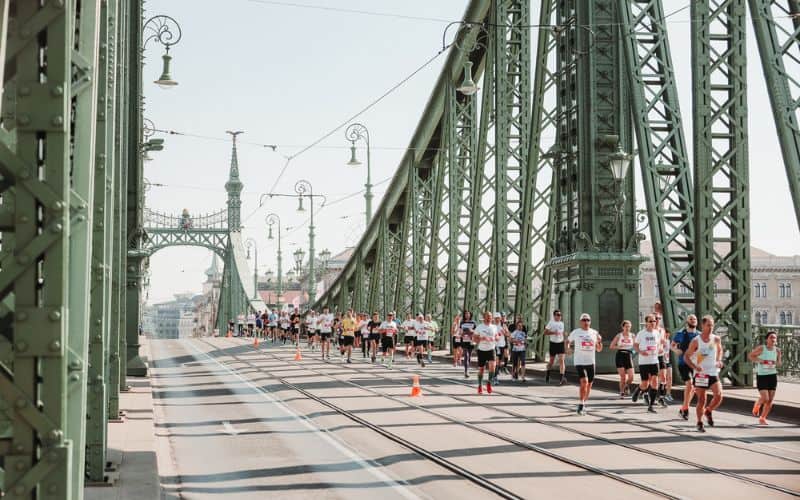 Running Marathon Telekom Vivicitta Budapest