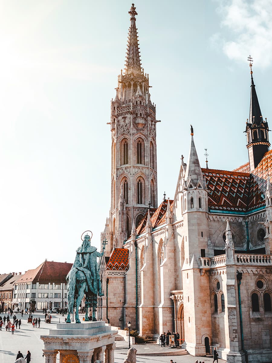 Budapest Matthias Church Buda Castle District