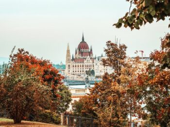 Budapest Parliament in Autumn