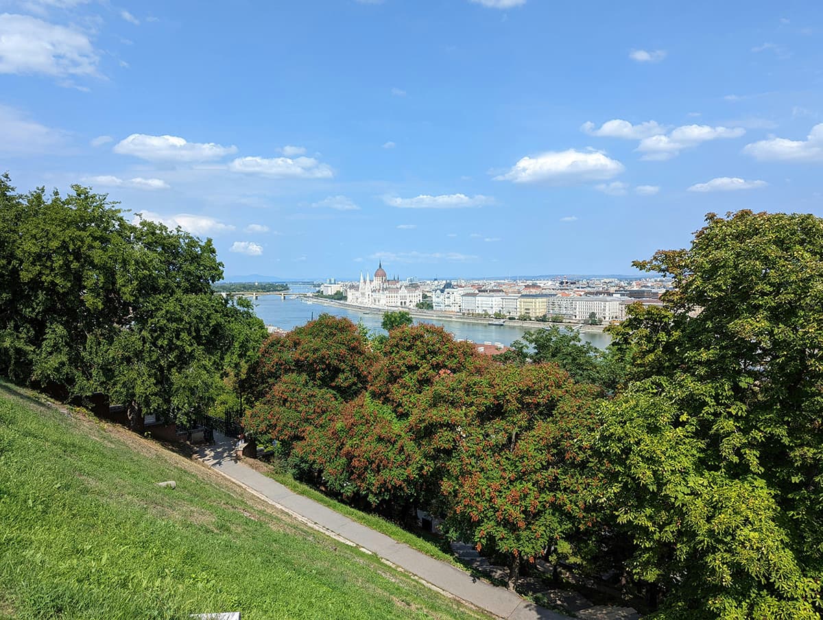 Budapest View from Gellert Hill