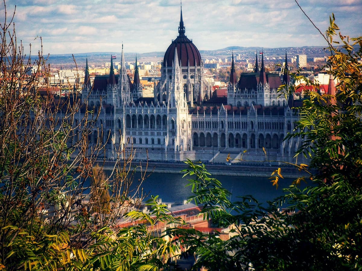 Hungarian Parliament Building Budapest Autumn/Fall