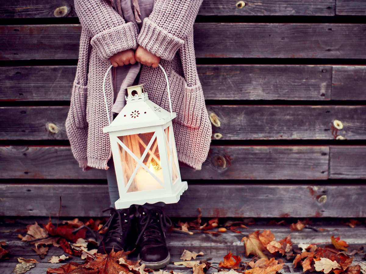 St. Martin's Day Budapest with Children carrying Lantern
