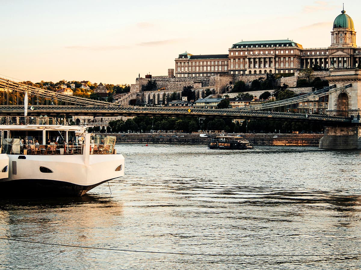Danube Budapest River Cruise in the Evening