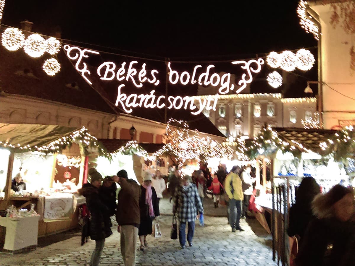 Budapest Obuda Christmas Market Advent Fair