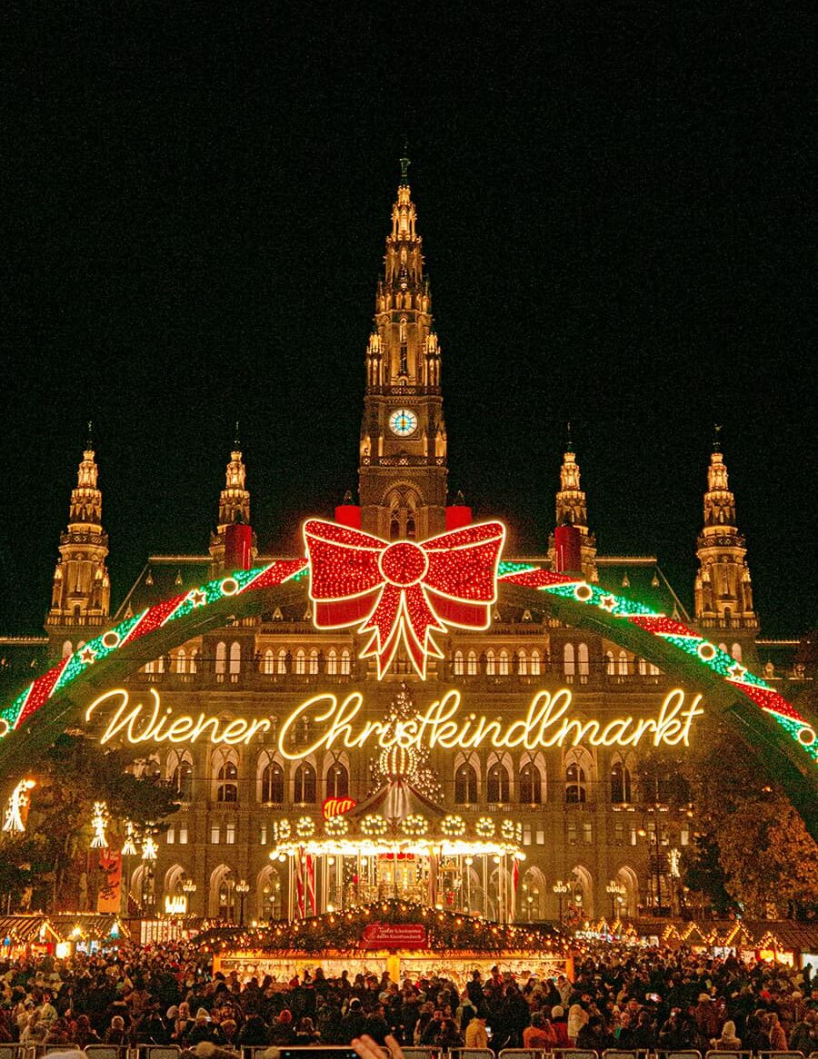 Vienna Christmas Market Winter December