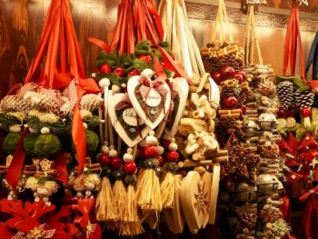 Budapest Wooden Christmas Market Stall