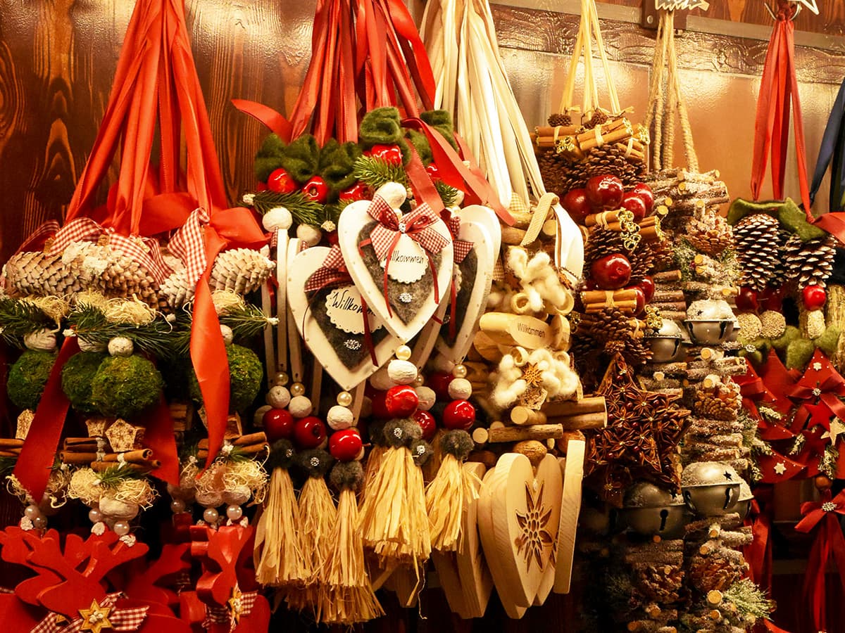 Budapest Wooden Christmas Market Stall