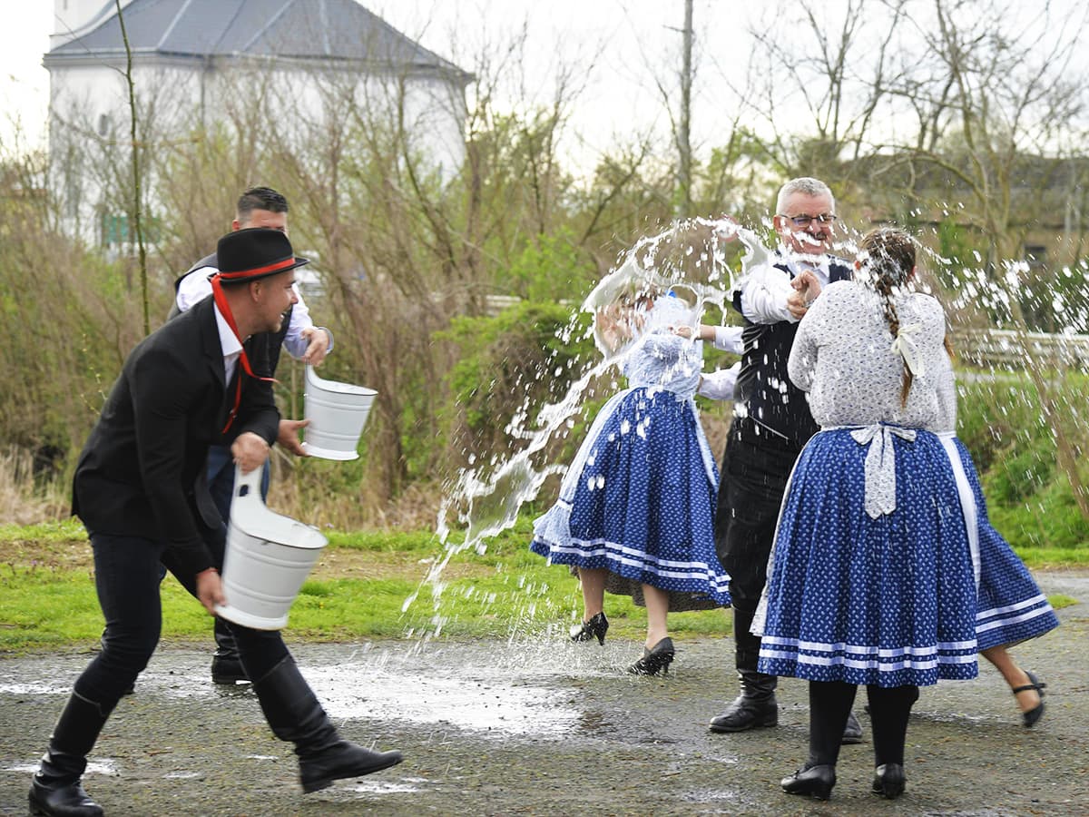 Hungarian Locsolkodas - Sprinkling in Easter Tradition
