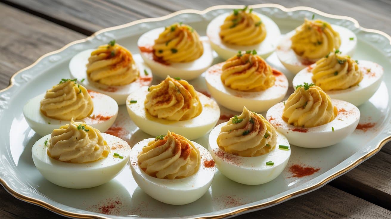 Hungarian Stuffed Eggs for Easter - Traditional Food