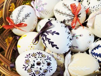 Hungary Easter Eggs Decorations and motifs